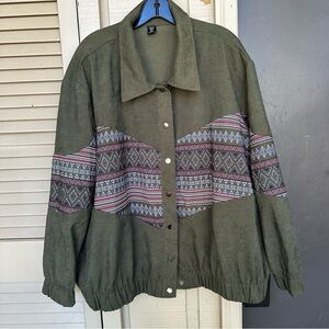SHEIN Plus Size Western Shacket Size 2XL